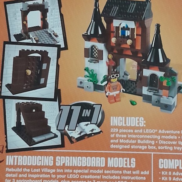 Master Builder Academy: 20206 MBA Level Three - Kit 7, The Lost Village Retired - Picture 4 of 10